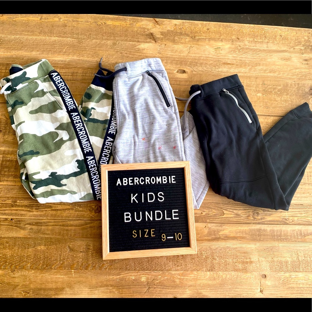 Boys Abercrombie Kids Jogger Bundles